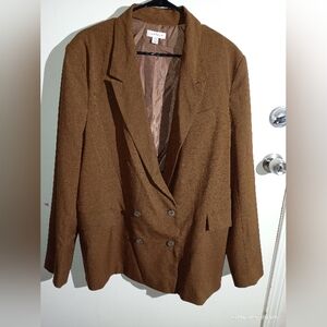 Topshop Tan Blazer